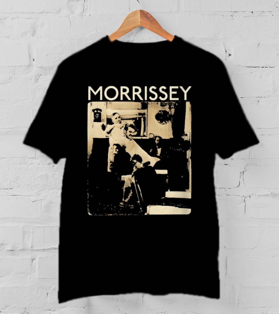 Morrissey Barbershop Scene 2026 Tour T-Shirt