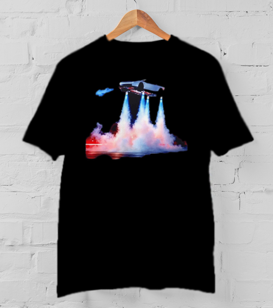 Tesla Flying Car Rocket Launch Innovation T-Shirt