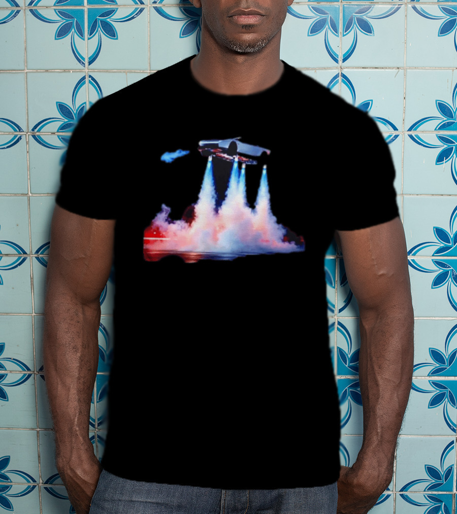 Tesla Flying Car Rocket Launch Innovation T-Shirt