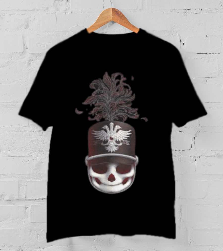 My Chemical Romance Black Parade Skeleton Marching Band Helmet T-Shirt
