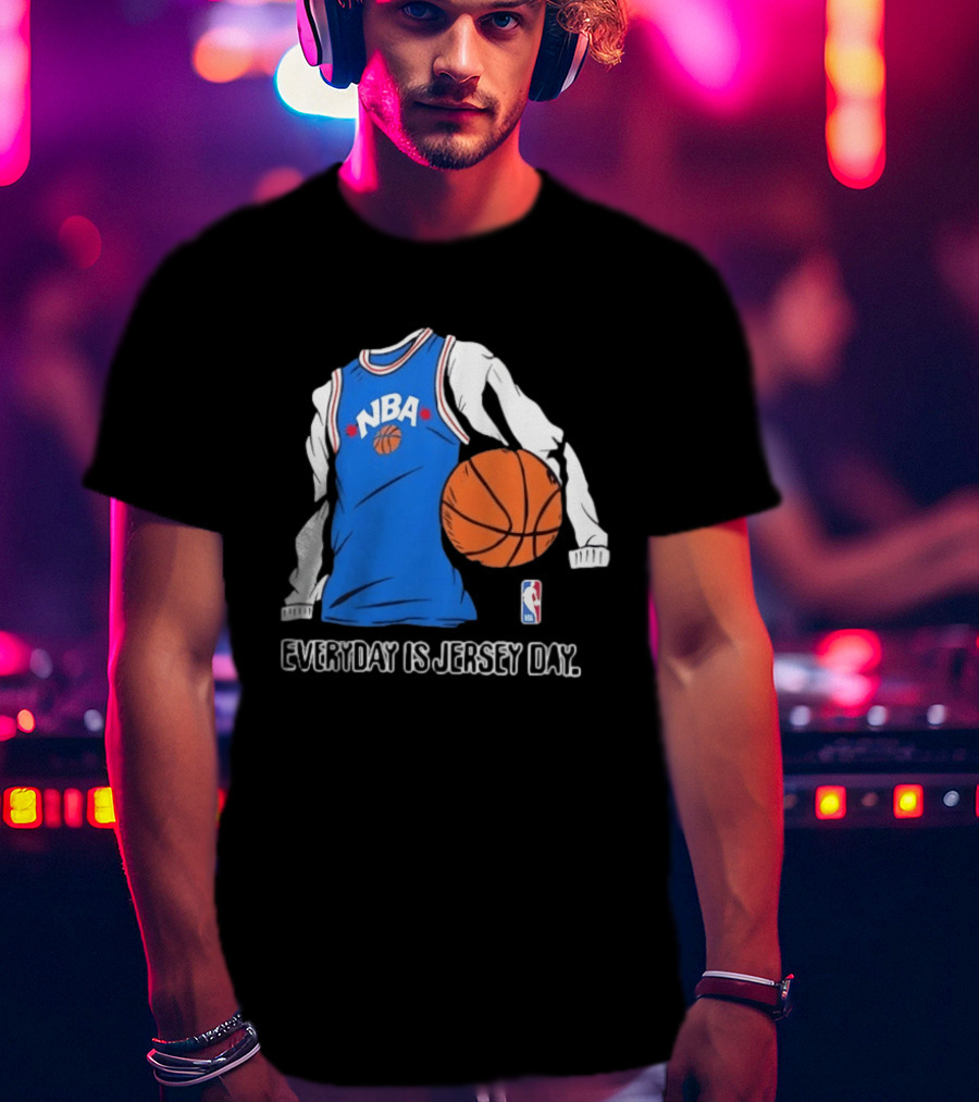 NBA Everyday Is Jersey Day Basketball NBA T-Shirt