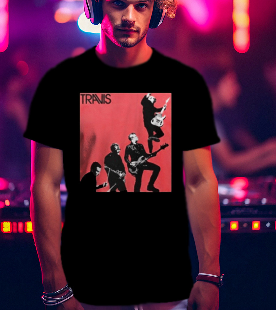 Travis October 14 2026 Pepsi Center WTC Mexico City Concert Tour Red Album T-Shirt