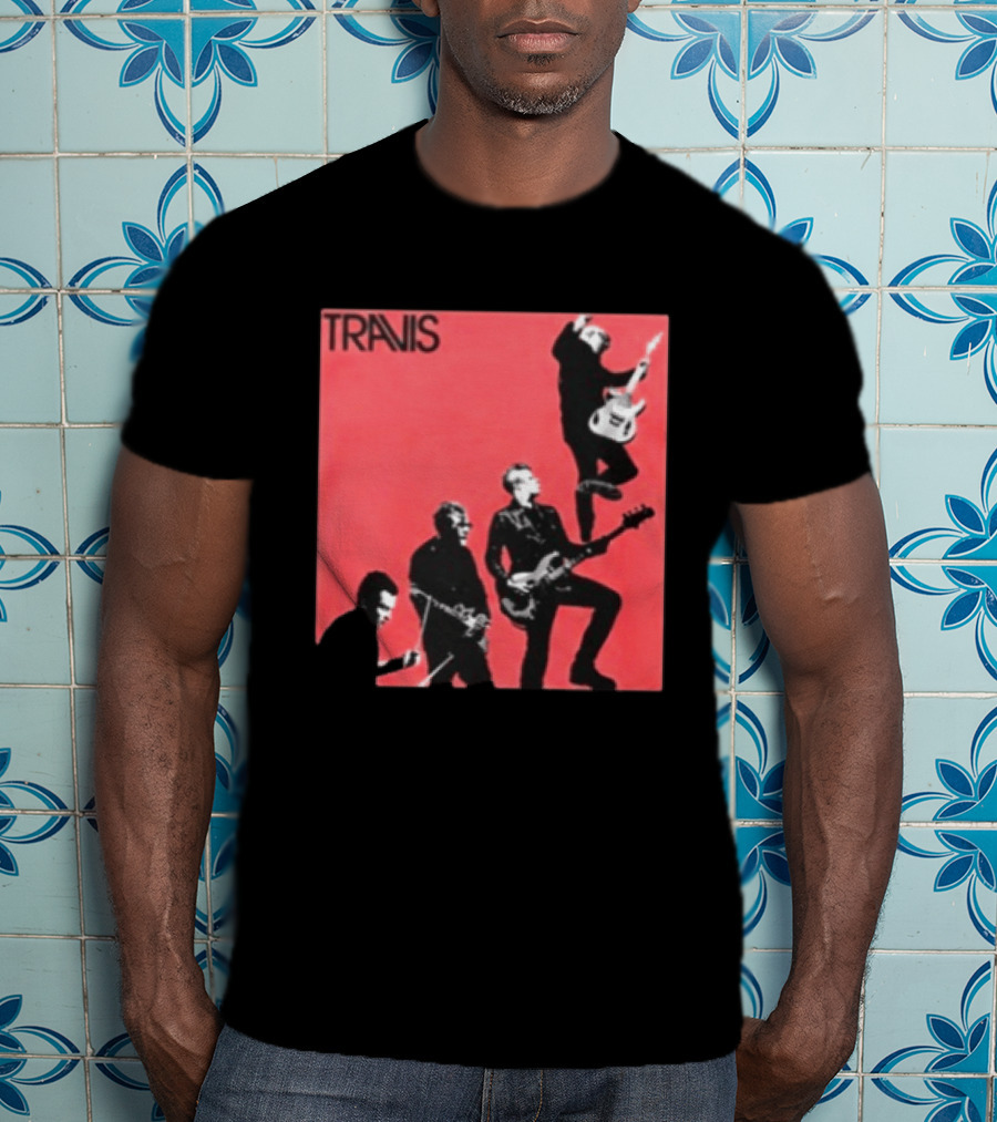 Travis October 14 2026 Pepsi Center WTC Mexico City Concert Tour Red Album T-Shirt