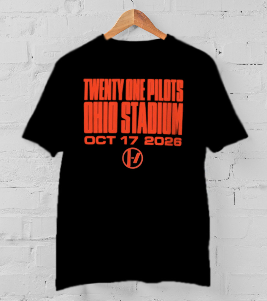 Twenty One Pilots Ohio Stadium Oct 17 2026 Event T-Shirt