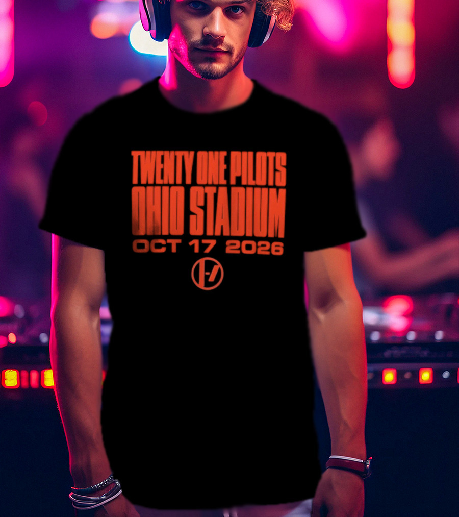 Twenty One Pilots Ohio Stadium Oct 17 2026 Event T-Shirt