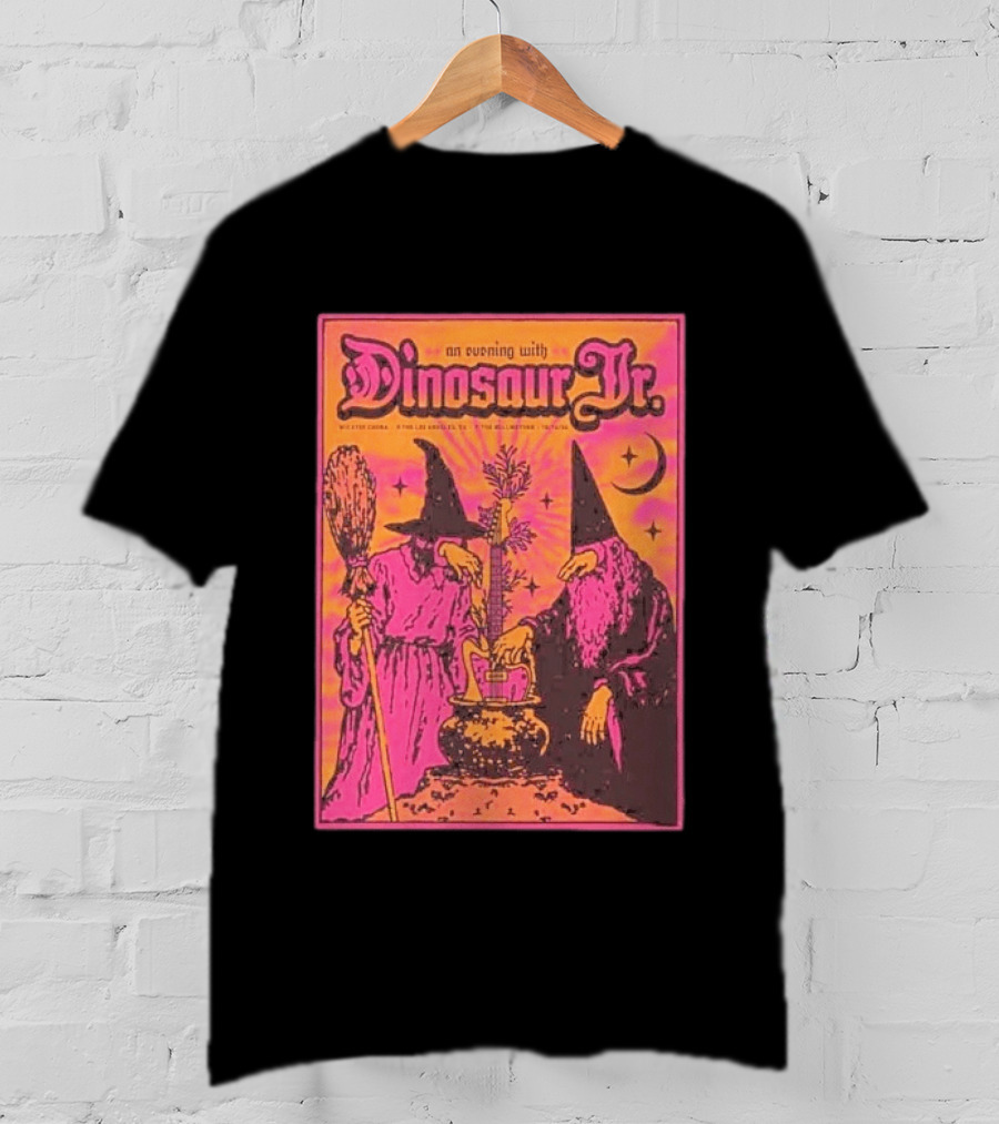 An Evening With Dinosaur Jr The Bellwether Los Angeles October 16th 2026 Wizard T-Shirt