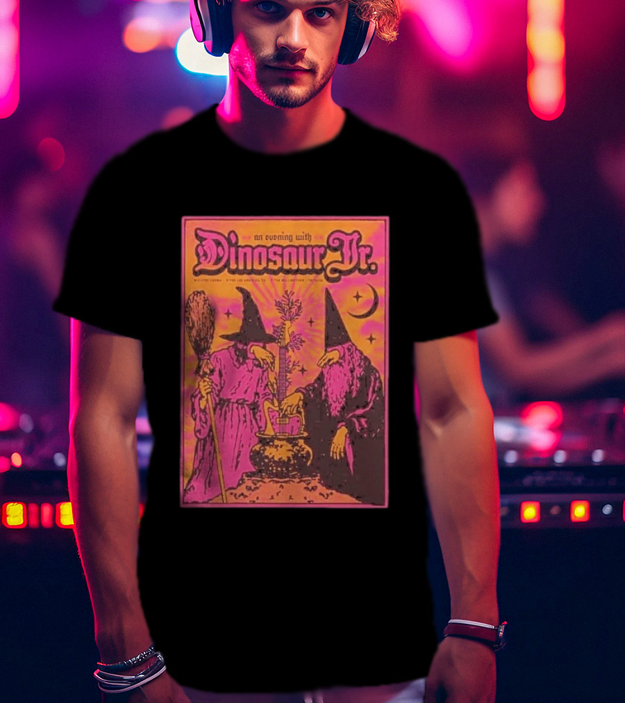 An Evening With Dinosaur Jr The Bellwether Los Angeles October 16th 2026 Wizard T-Shirt