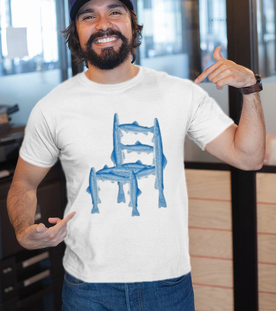 Kelliot Fish Chair Artful Furniture T-Shirt