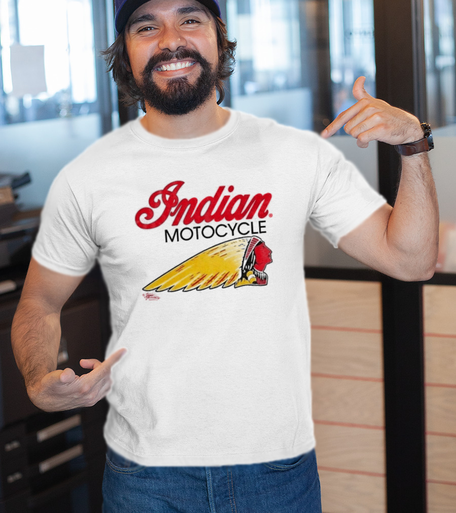 Indian Motorcycle Vintage Head T-Shirt