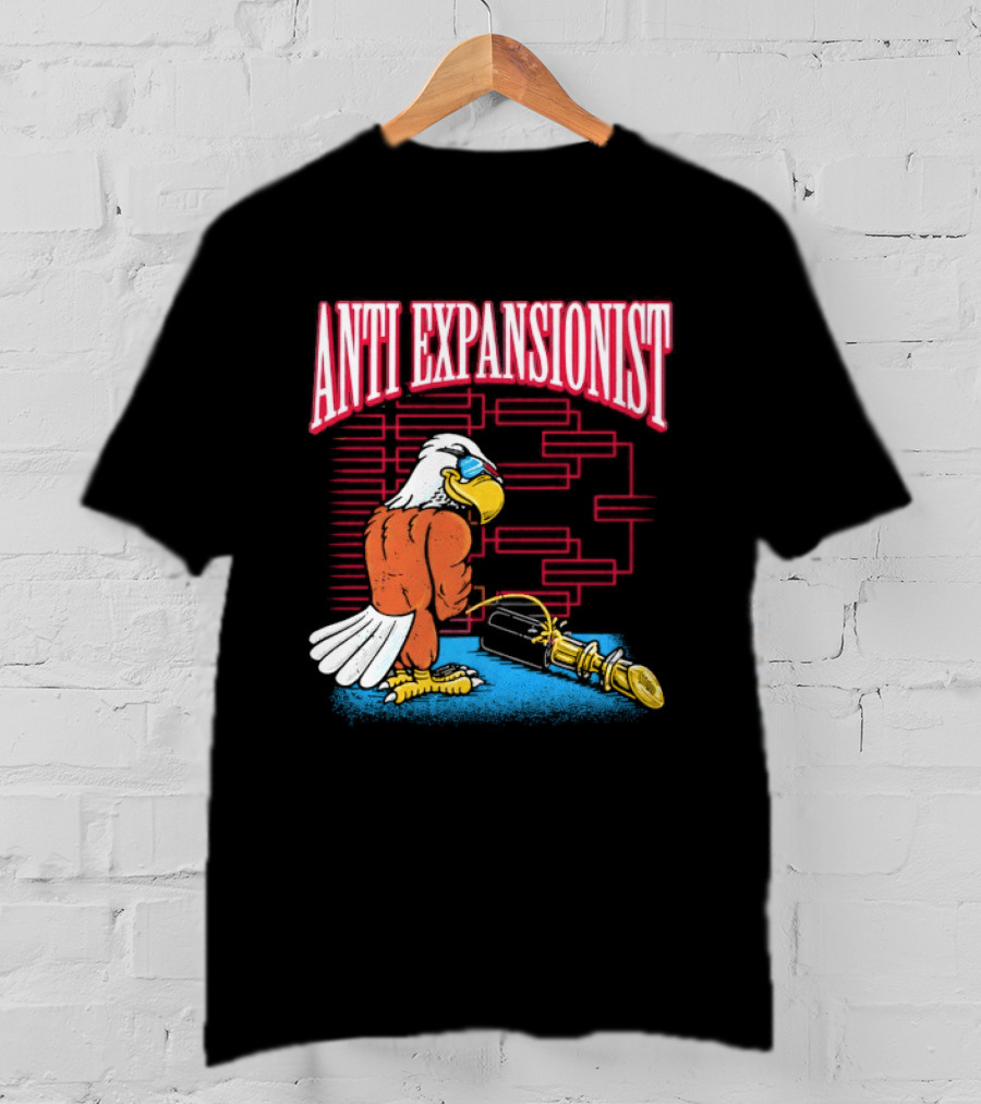 Anti Expansionist Eagle Peeing T-Shirt