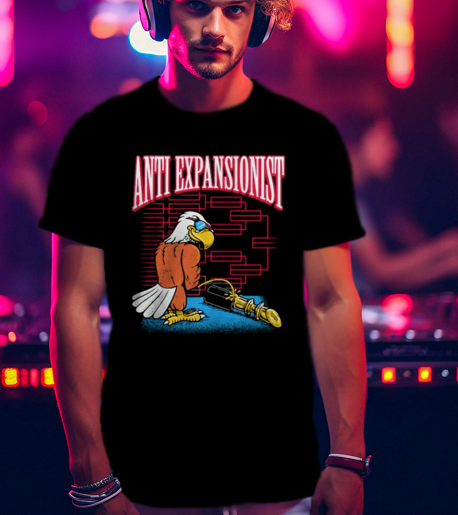 Anti Expansionist Eagle Peeing T-Shirt