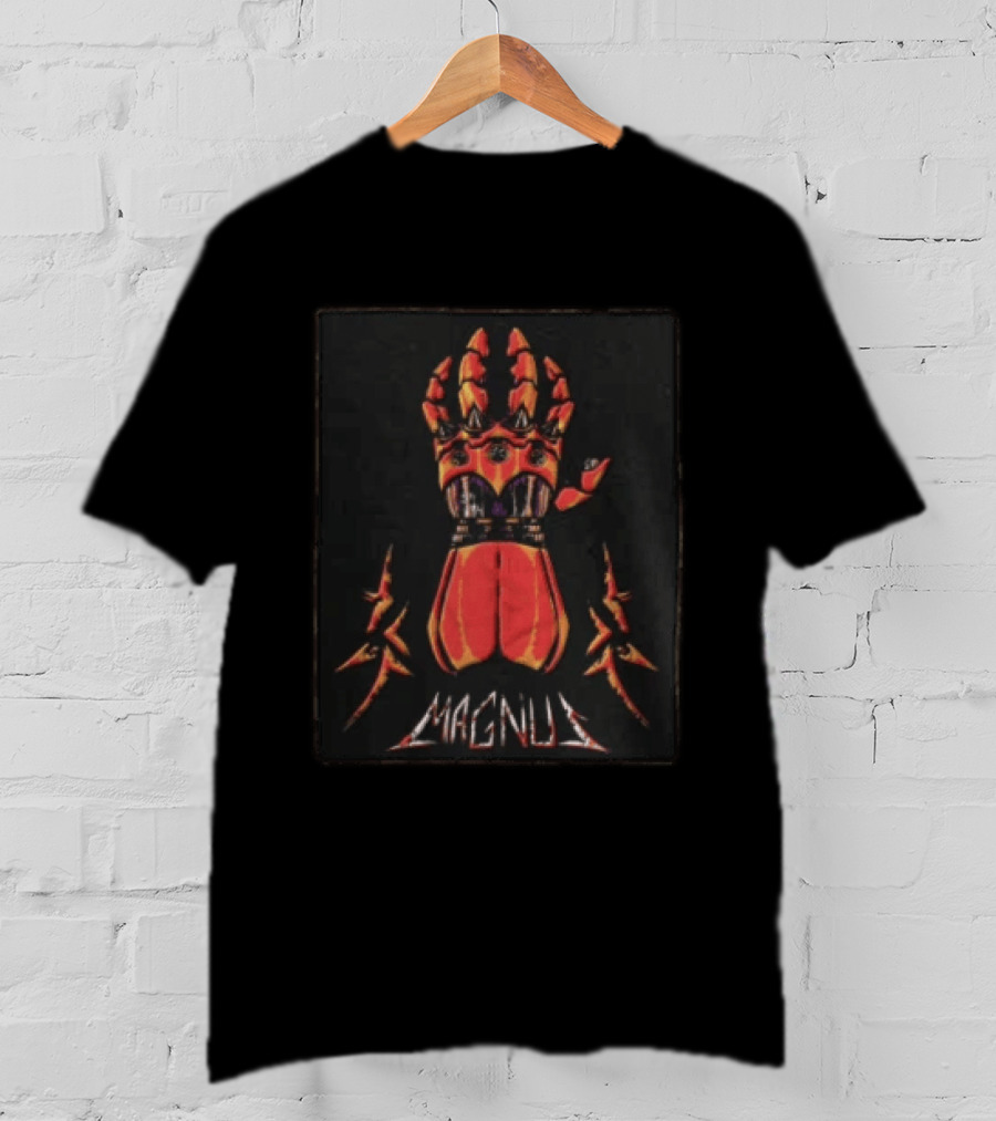 Magnus Heavy Metal Gauntlet Armor Fantasy T-Shirt
