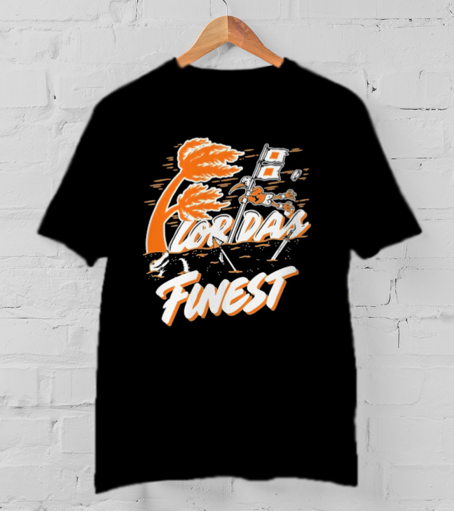 Miami Hurricanes Florida's Finest Palm Tree T-Shirt