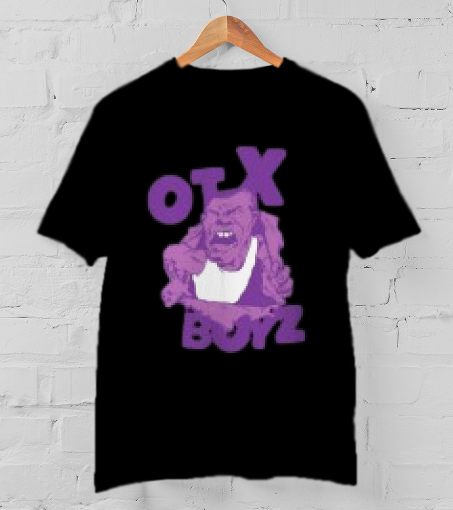 OTX Boyz Purple Character Geezy World Store Breakout T-Shirt
