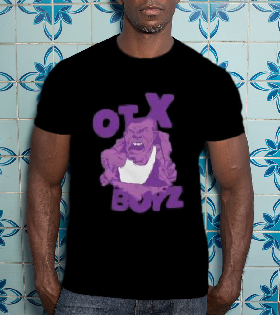 OTX Boyz Purple Character Geezy World Store Breakout T-Shirt