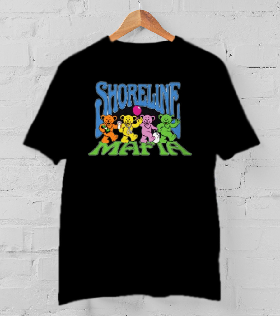 Shoreline Mafia Gummy Bear Crew Pullover Geezy World Store T-Shirt