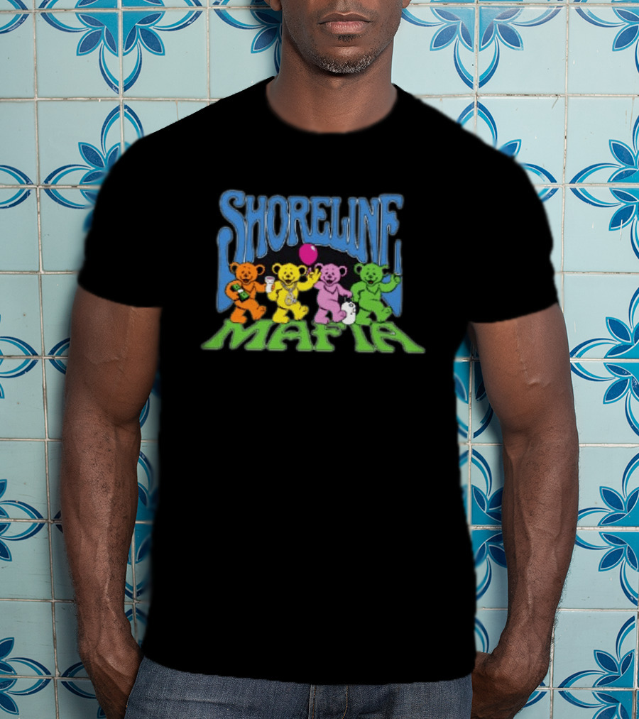 Shoreline Mafia Gummy Bear Crew Pullover Geezy World Store T-Shirt