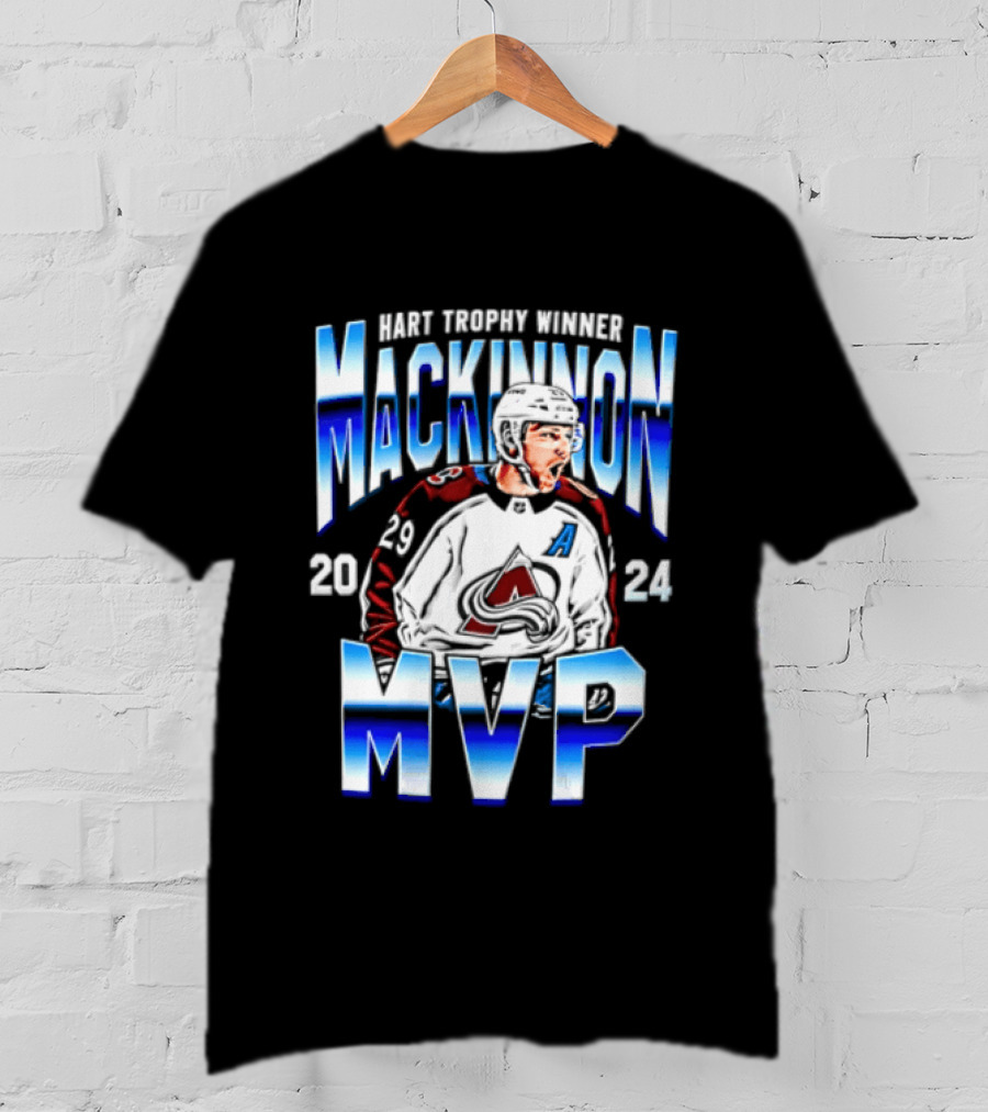 Nathan MacKinnon 2024 Hart Trophy Winner MVP T-Shirt
