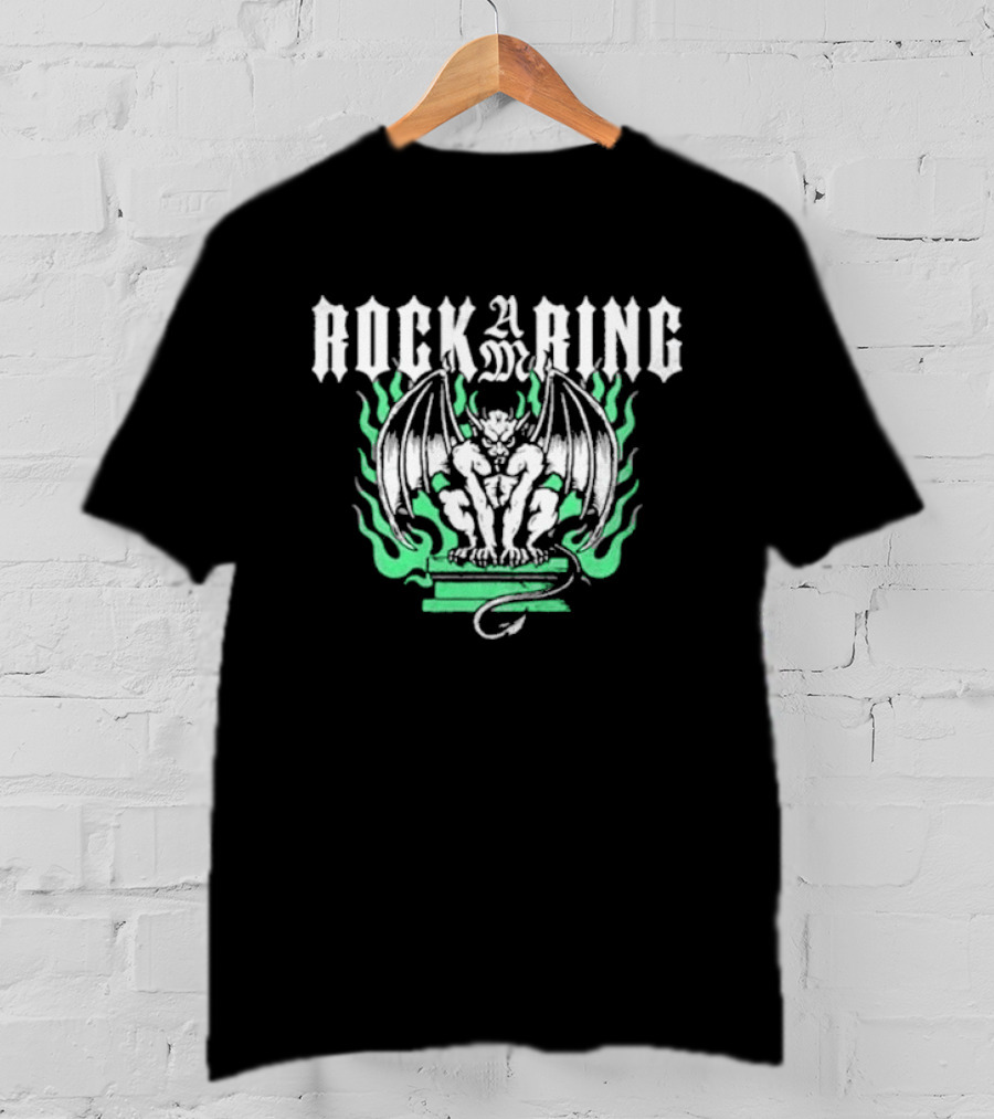 Rock Am Ring Demon Gargoyle Merchandise T-Shirt
