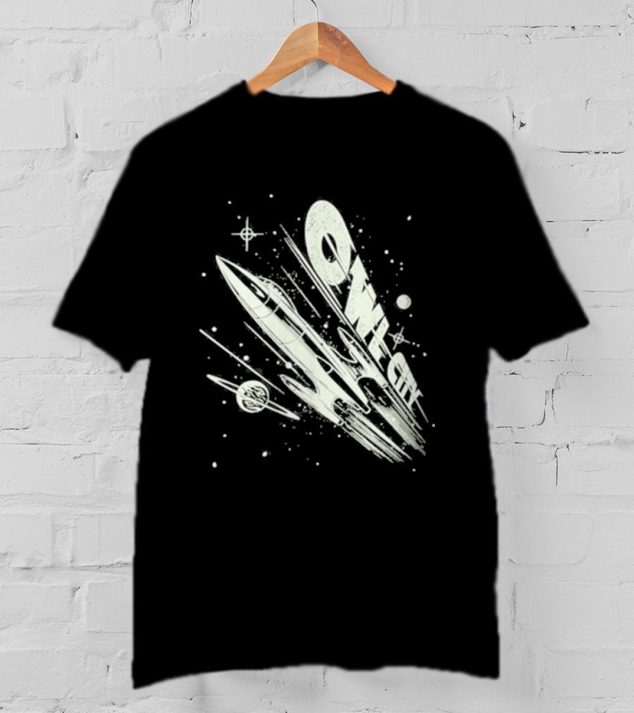 Owl City Rocket Neon Starry Space Adventure T-Shirt