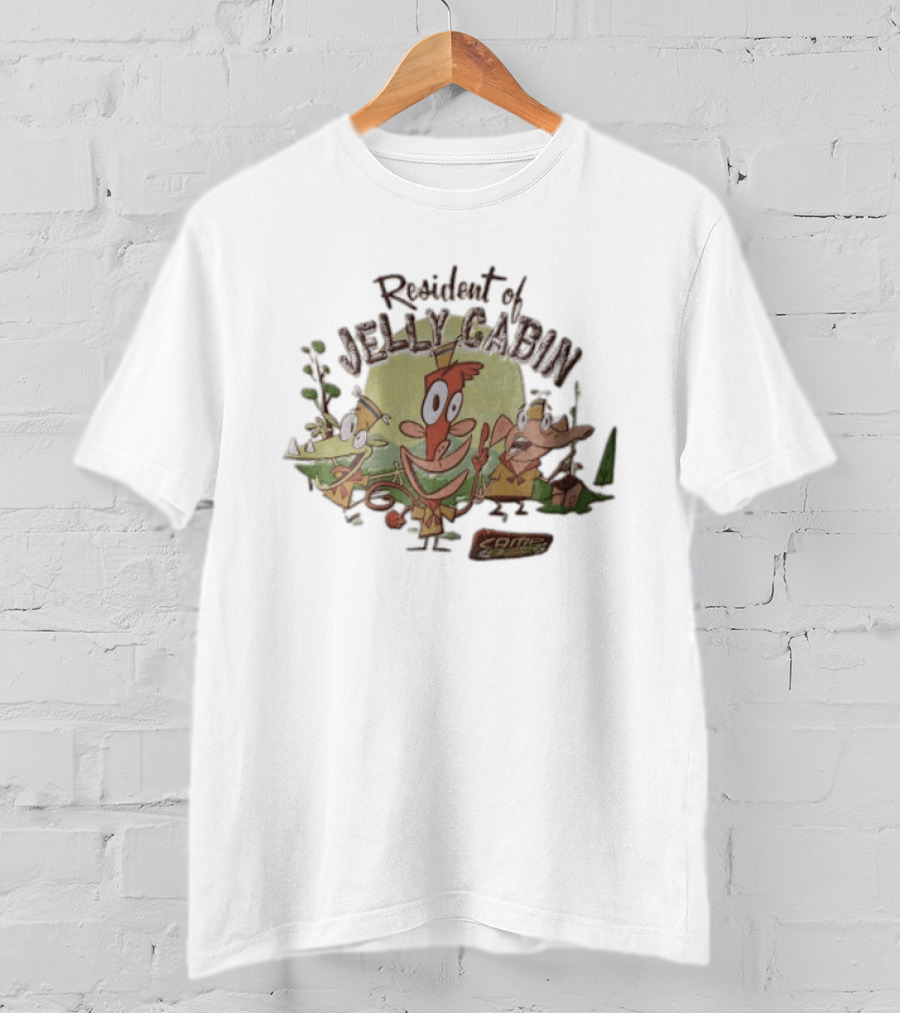 Camp Lazlo Resident Of Jelly Cabin Cartoon Scouts Forest Scene T-Shirt