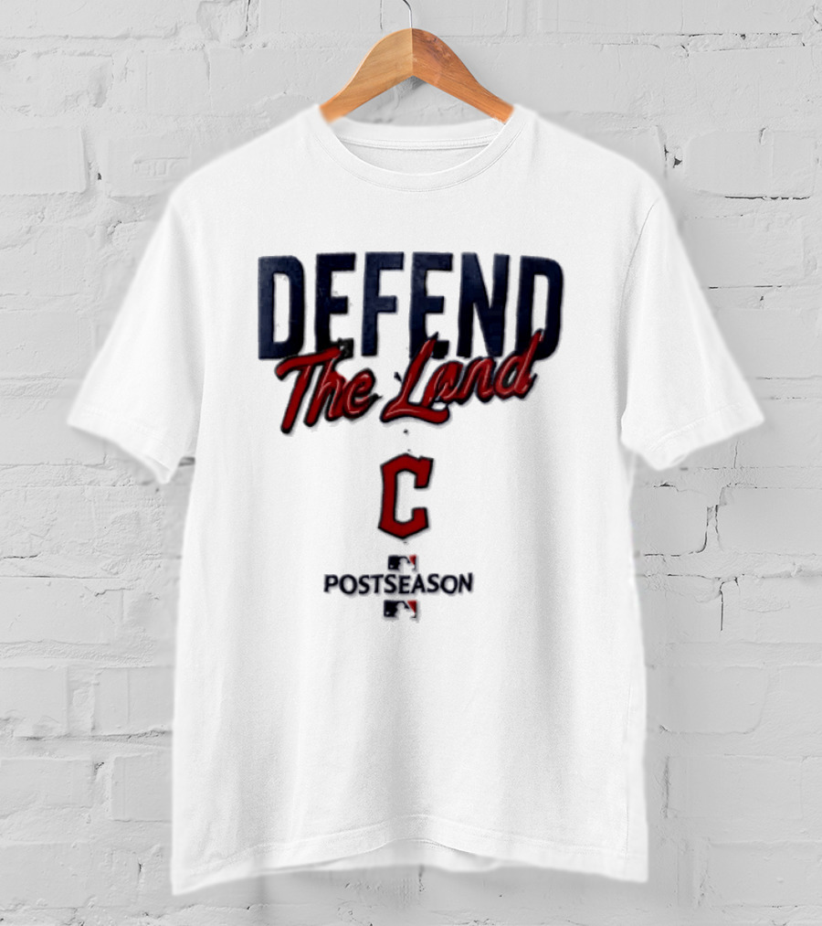 Cleveland Guardians Defend The Land Postseason C T-Shirt