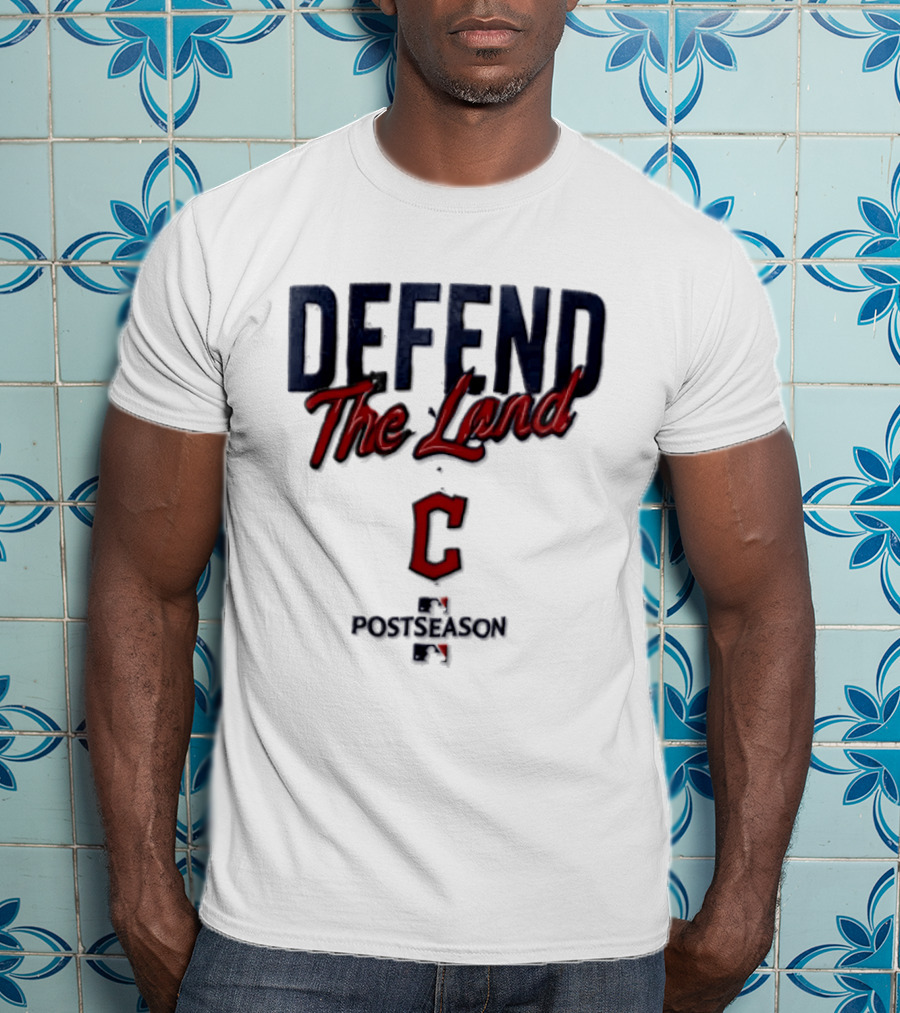 Cleveland Guardians Defend The Land Postseason C T-Shirt