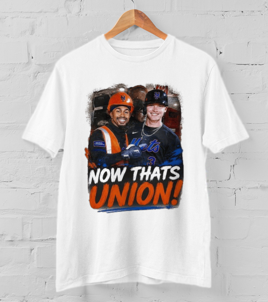 Francisco Lindor Carson Benge New York Mets Now Thats Union T-Shirt