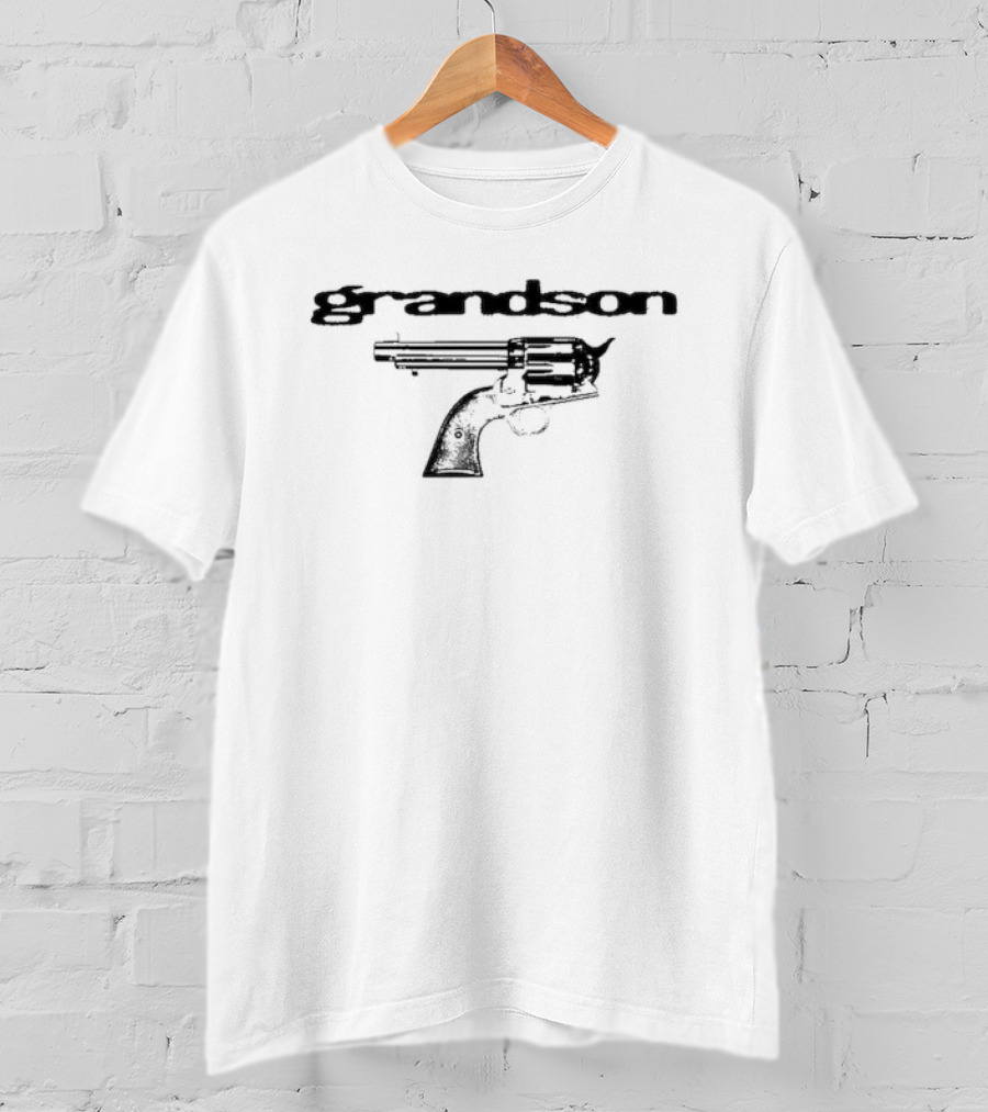 Grandson Revolver Gun T-Shirt