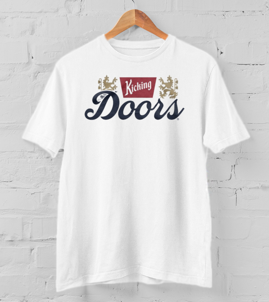 Kicking Doors Coors Light Crest Lions T-Shirt
