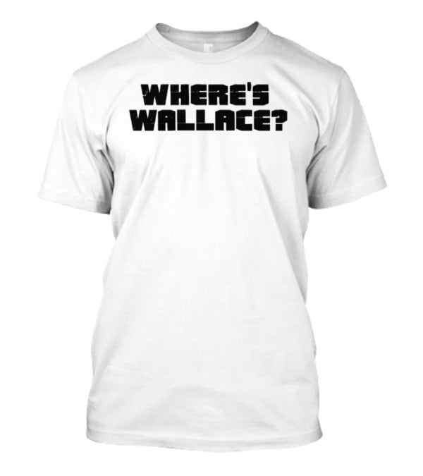 Lawrence Gilliard Jr Where's Wallace Question T-Shirt