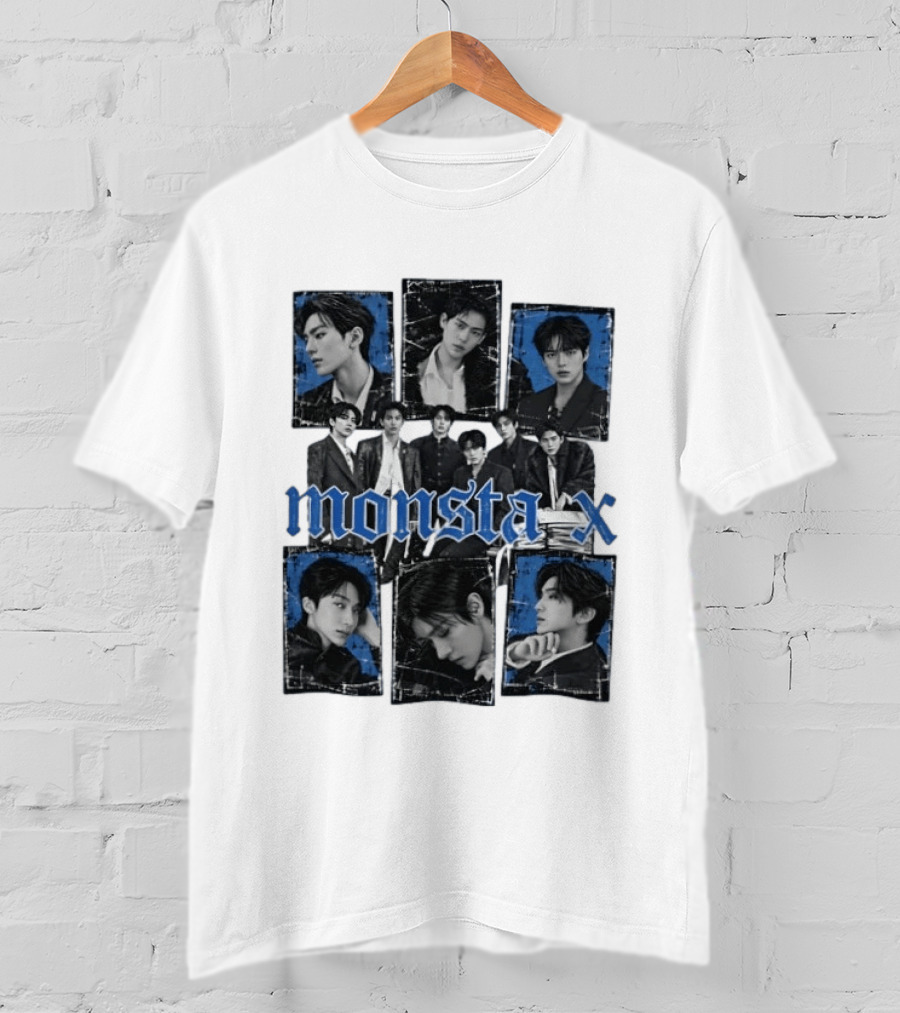 Monsta X World Tour The X Nexus Concert Photos Collage T-Shirt
