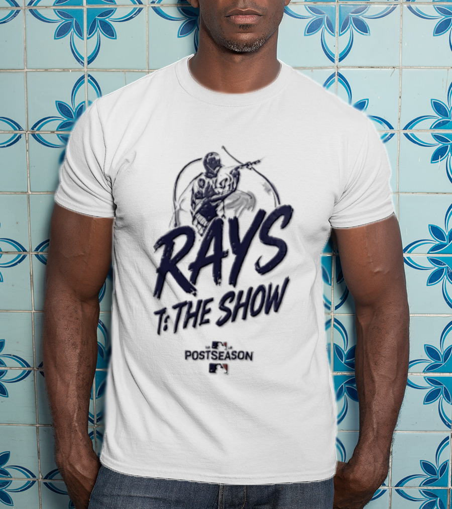 Rays To The Show Postseason Tampa Bay Fan Essentials T-Shirt