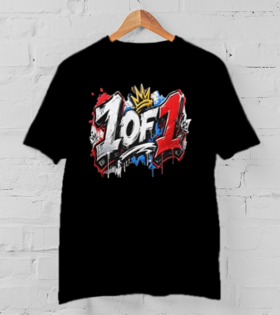 1 Of 1 Graffiti Crowns Splatter Bold Street T-Shirt