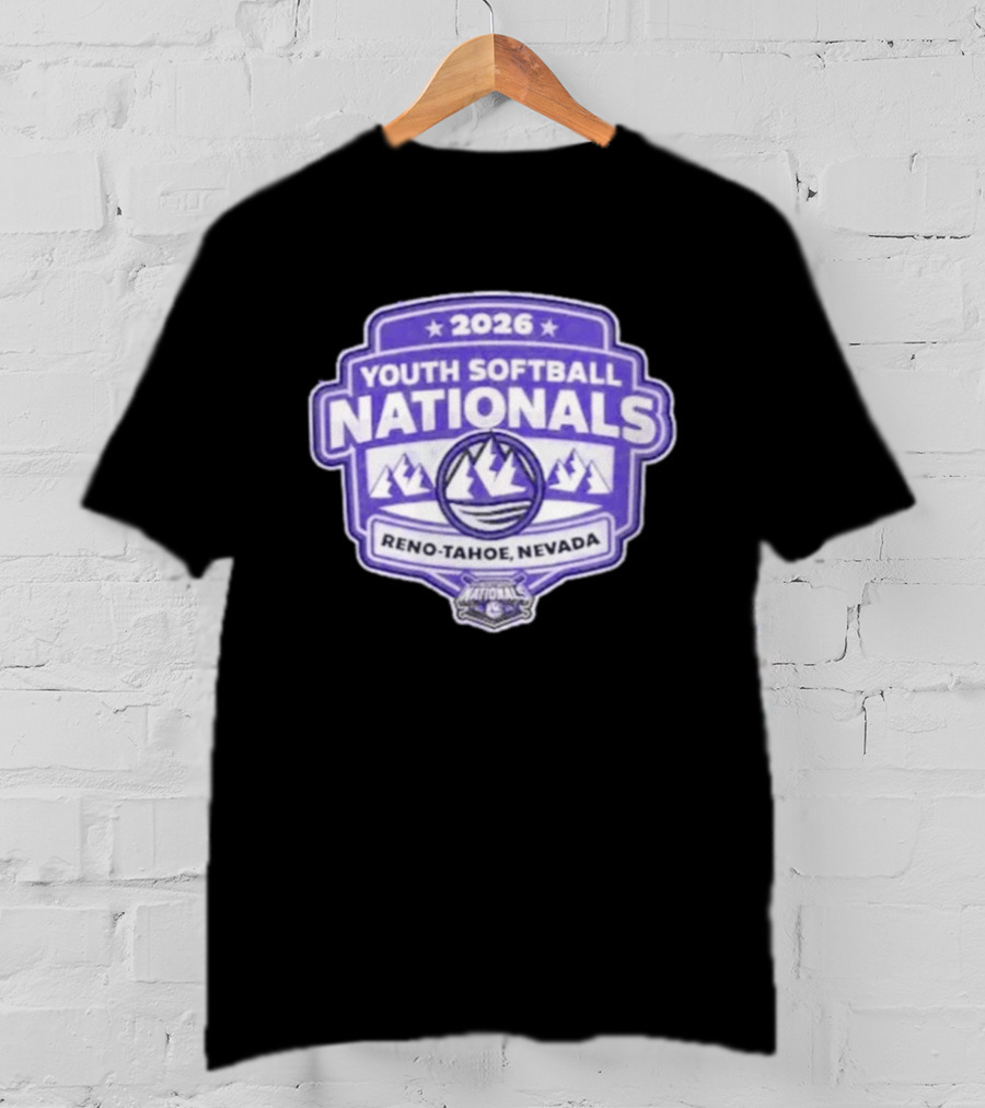 2026 Youth Softball Nationals Reno Tahoe Nevada T-Shirt