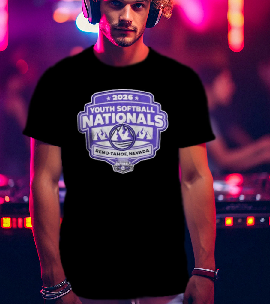 2026 Youth Softball Nationals Reno Tahoe Nevada T-Shirt
