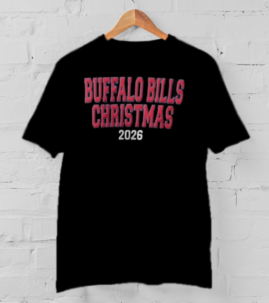 Buffalo Bills Christmas 2026 Football Helmet Tree Santa T-Shirt