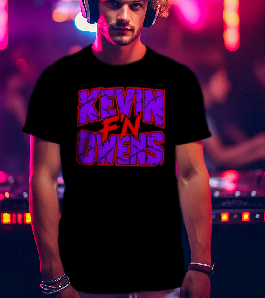 Kevin F'N Owens WWE Superstar Wrestling Fan T-Shirt