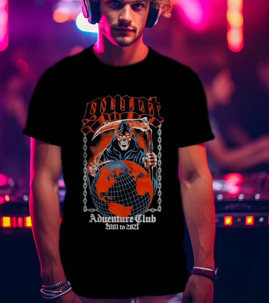 GWOT Adventure Club Grim Reaper 2001 To 2021 Global T-Shirt