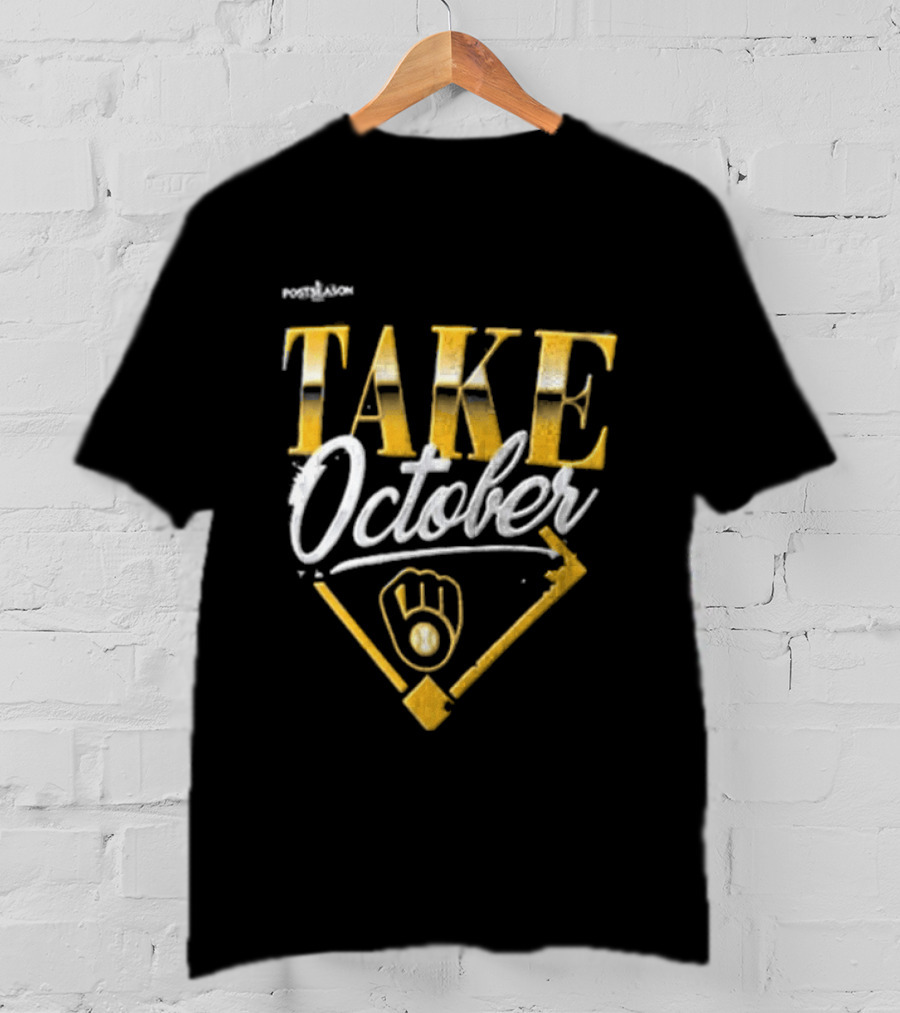 Milwaukee Brewers 2026 Take October NLCS Baseball Postseason Milwaukee T-Shirt