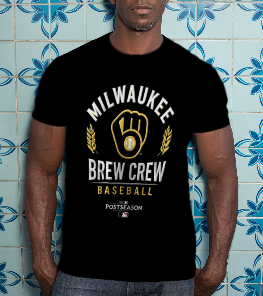 Milwaukee Brew Crew Baseball Postseason MLB T-Shirt