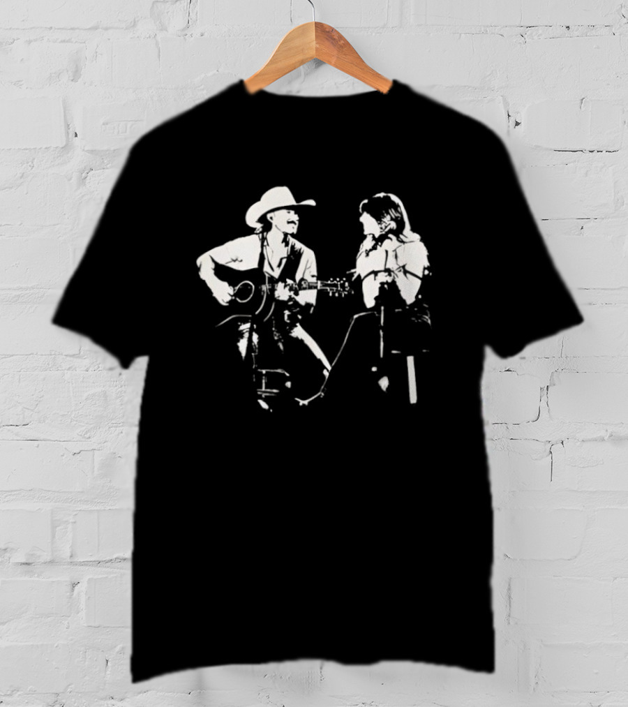 Riley Green Ella Langley Acoustic Performance With Cowboy Hat T-Shirt