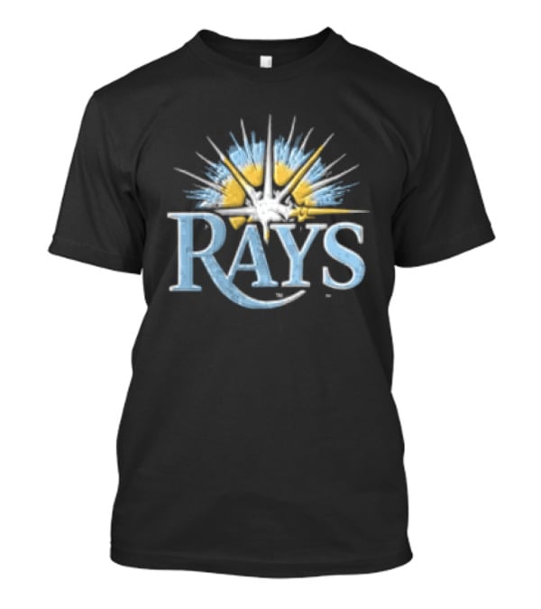Tampa Bay Rays Sunburst Postseason Baseball Rays T-Shirt