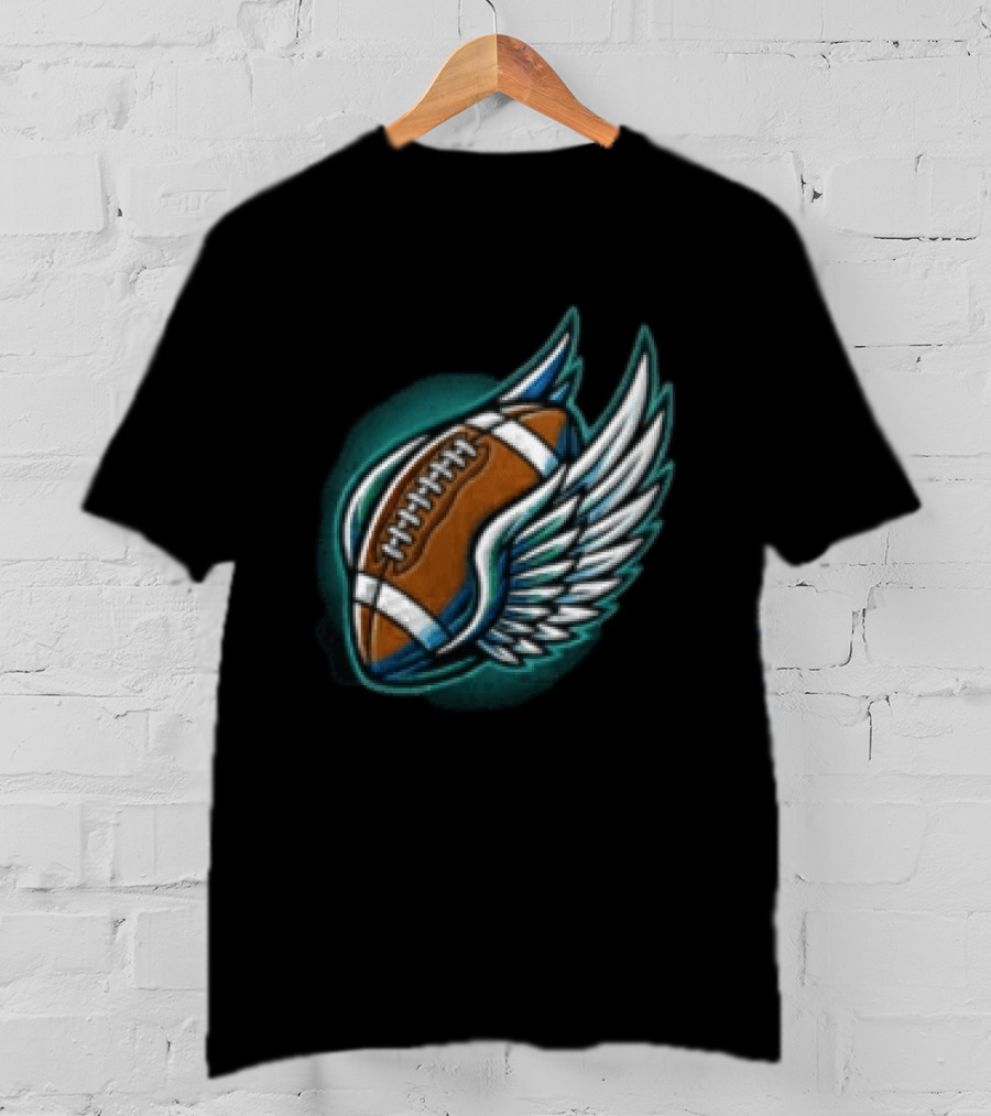 Tennessee Titans Wings Of Victory Eagle Football Lightning Stadium T-Shirt