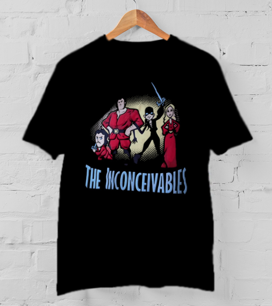 The Inconceivables Princess Bride Characters Mashup T-Shirt