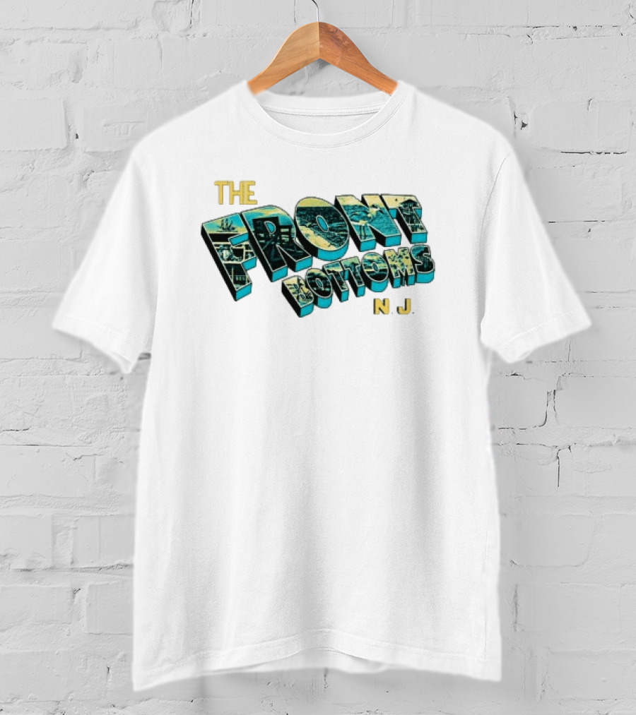 The Front Bottoms N.J. Vintage Retro Aesthetic T-Shirt