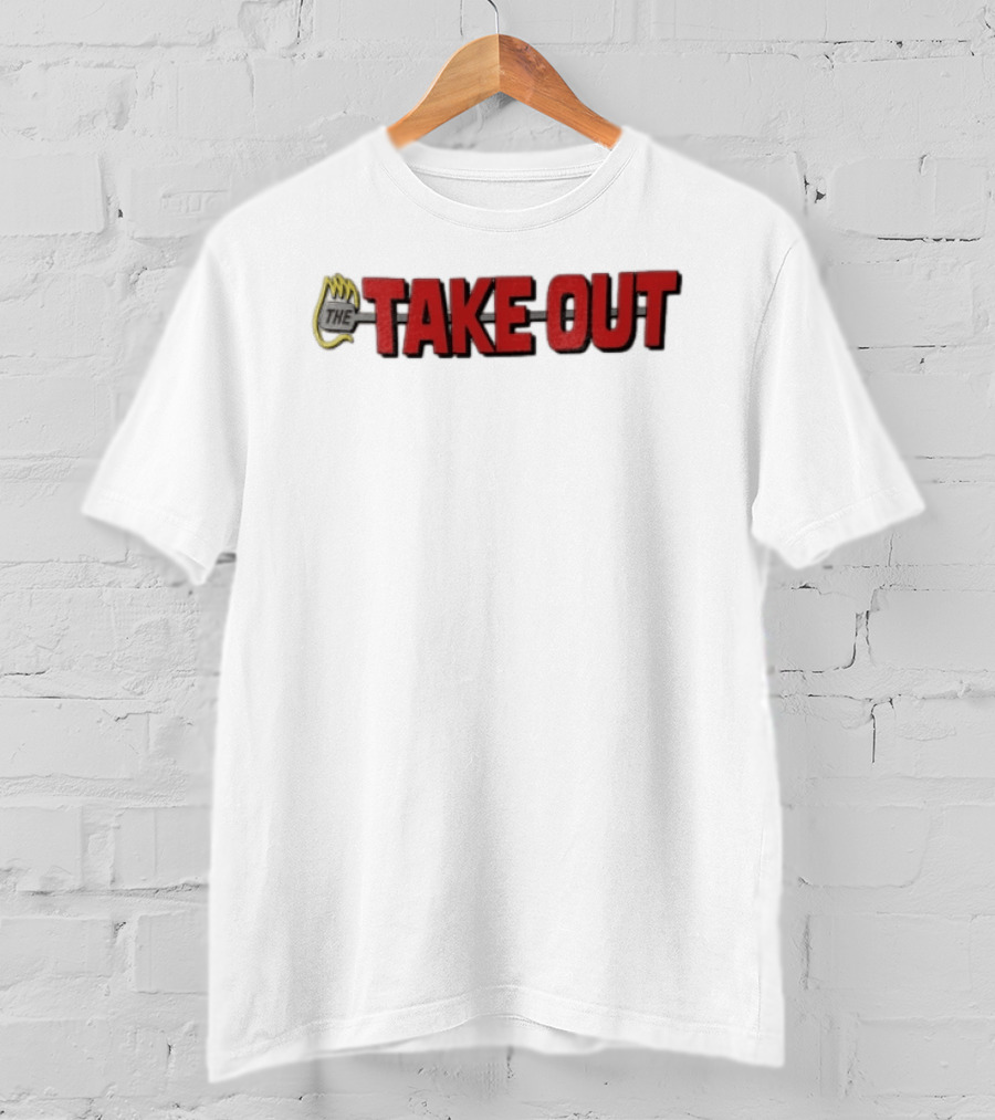 The Take Out Spatula Flame T-Shirt