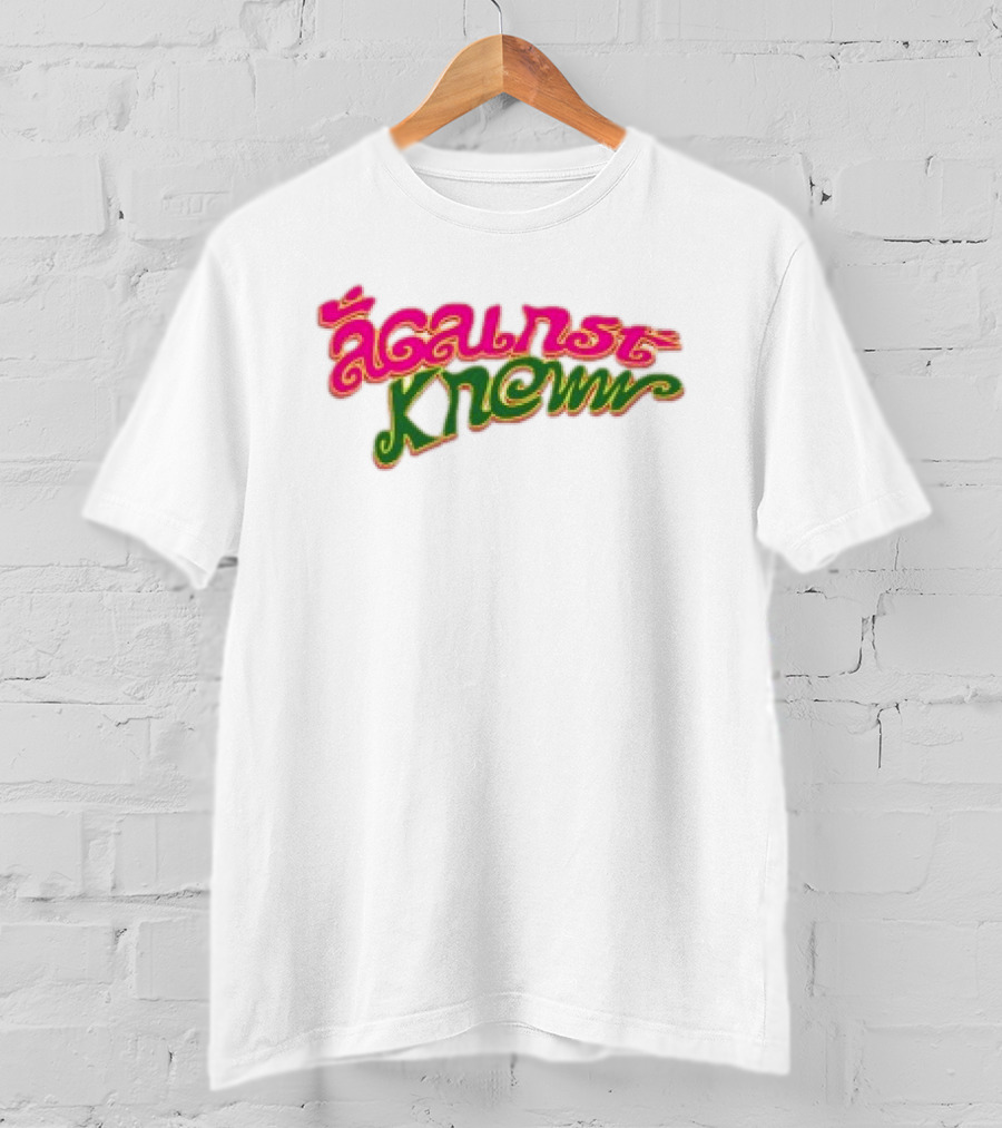 Against Lab Store X Knowwhere Idl Spicy White Against Knw T-Shirt