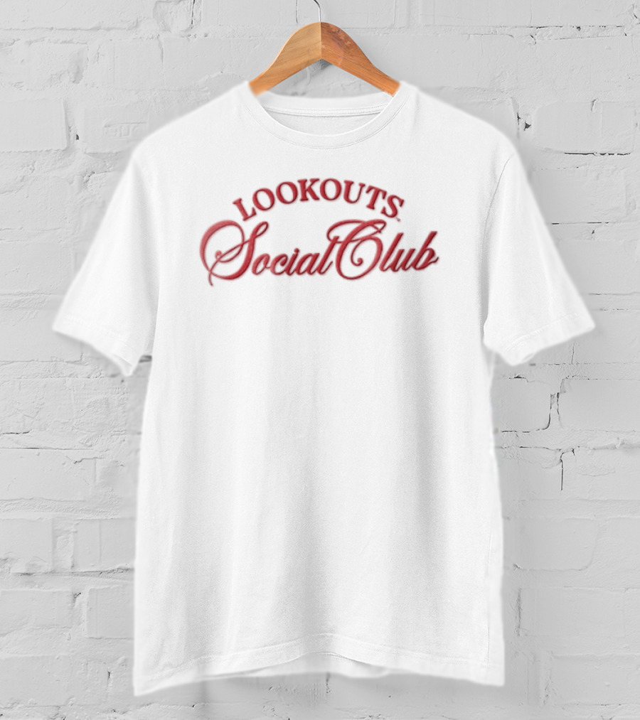 Chattanooga Lookouts Social Club Lookouts Cursive Script T-Shirt