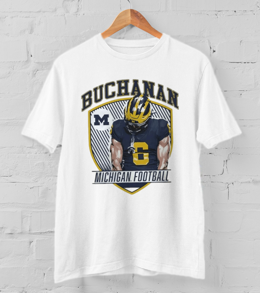 Buchanan No 6 Michigan Wolverines Football M T-Shirt